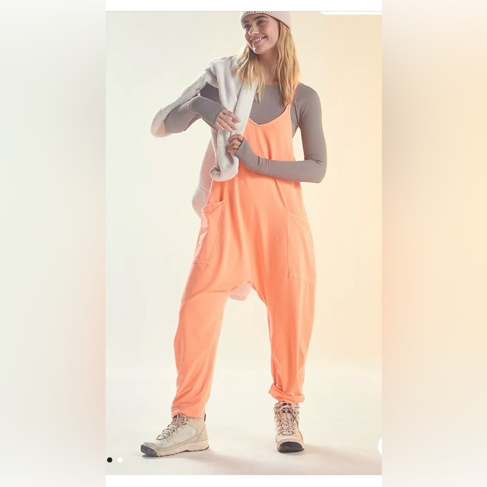 FP Movement Peach Hotshot Onesie w/ Imperfection